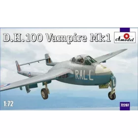 Amodel - D.H.100 Vampire Mk1 RAF jet fighter