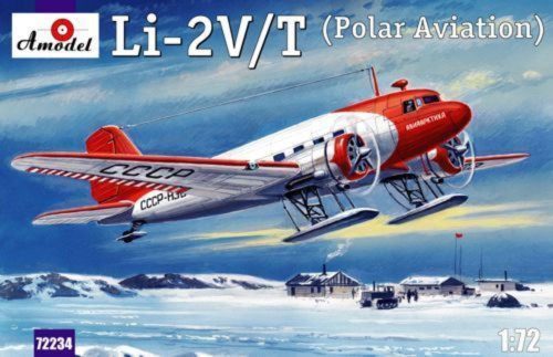 Amodel - Lisunow Li-2V/T Soviet polar aircraft