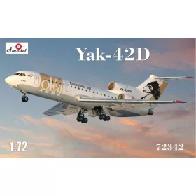 Yak-42D Orel Avia repülő makett