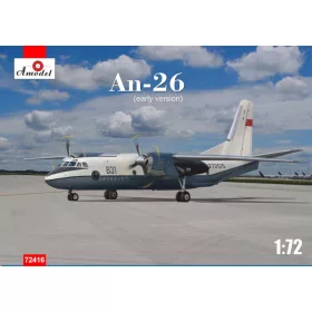 Amodel - Antonov An-26 early version. Kit 2 repülő makett