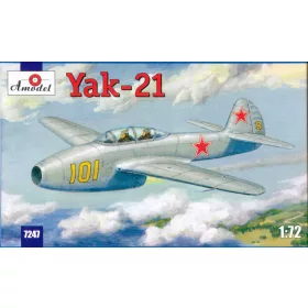 Yakovlev Yak-21 Soviet jet fighter