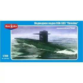 Micro Mir  Amp - SSN-593  Tresher  U.S. submarine