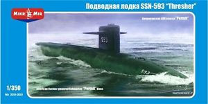 Micro Mir  Amp - SSN-593 "Tresher" U.S. submarine