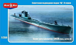 Micro Mir  Amp - Soviet submarine Shch'class series V-bis
