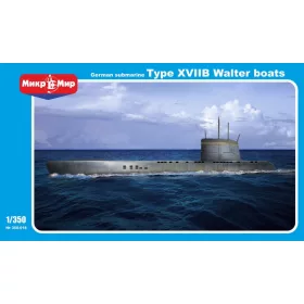Micro Mir  Amp - German submarine U-boat type XVIIB Walte