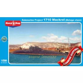   Micro Mir  Amp - Soviet submarine Projekt 1710 Mackrel (Beluga class)