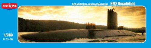 Micro Mir  Amp - HMS Resolution British nuclear-powered submarine