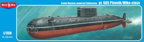 Micro Mir  AMP - Project 685 Plavnik/Mike-Class,Soviet Nuclear Powered Submarine