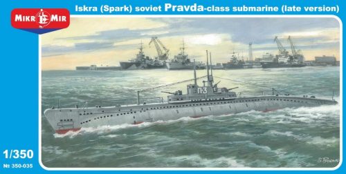 Micro Mir  AMP - Iskara (Spark) Soviet Pravda-Class Submarine (Late Version)