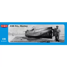Micro Mir  Amp - CSS H.L.Hanley  Confederate submarine