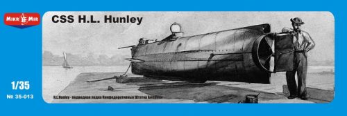 Micro Mir  Amp - CSS H.L.Hanley, Confederate submarine