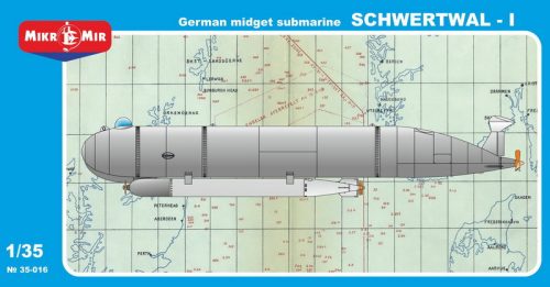Micro Mir  Amp - Schwertwal-I German midget submarine