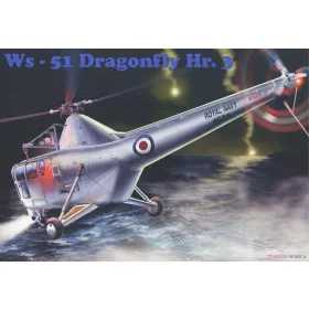 Micro Mir  AMP - WS-51 Dragonfly Hr.3 Royal Navy