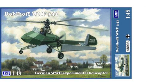 Micro Mir  AMP - Doblhoff WNF 342 WWII German Experimenta Helicopter