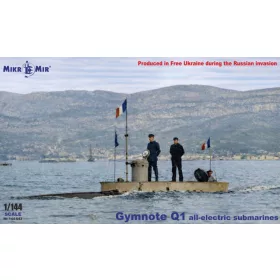 Micro Mir  AMP - Gymnote Q1 all-electric submarine 1889