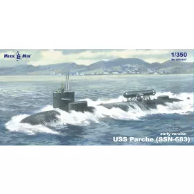 Micro Mir  AMP - SSN-683 Parche (early version) submarine