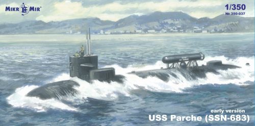 Micro Mir  AMP - SSN-683 Parche (early version) submarine