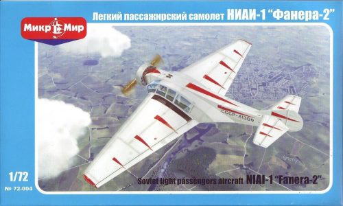 Micro Mir  AMP - NIAI-1 Fanera-2 Soviet light passenger a