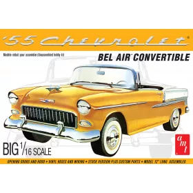 AMT - 1955 Chevy Bel Air Convertible autó makett