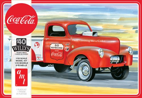AMT - 1940 Willys Pickup Gasser (Coca-Cola)
