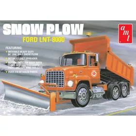 AMT - Ford LNT-8000 Snow Plow teherautó makett