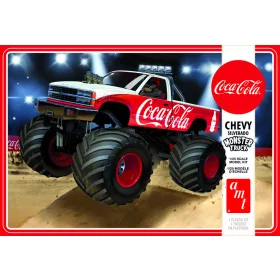   AMT - 1988 Chevy Silverado Monster Truck (Coca-Cola) autó makett