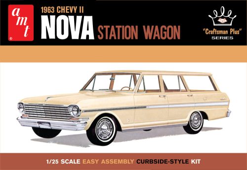 AMT - 1963 Chevy II Nova Station Wagon "Craftsman Plus Series"