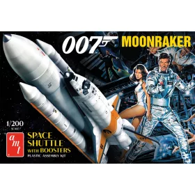 AMT - Moonraker Shuttle w/Boosters - James Bond makett
