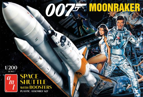 AMT - Moonraker Shuttle w/Boosters - James Bond