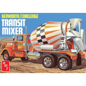   AMT - Kenworth /Challenge Transit Cement Mixer teherautó makett