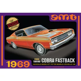 AMT - 1969 Ford Torino Cobra Fastback autó makett