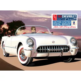 AMT - 1953 Chevy Corvette (USPS Stamp Series) autó makett