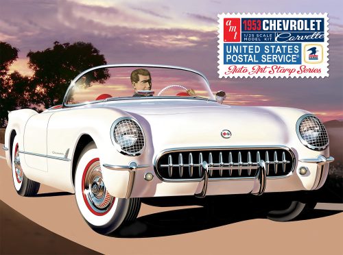 AMT - 1953 Chevy Corvette (USPS Stamp Series)