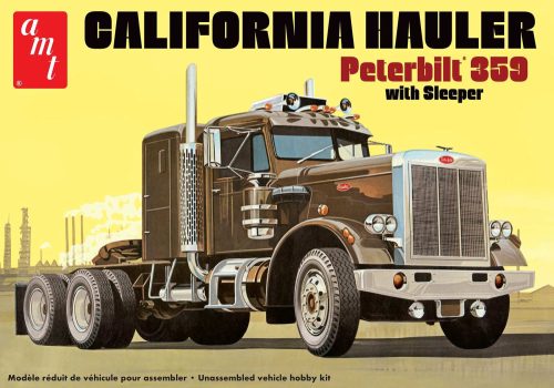 AMT - 1/25 Peterbilt 359 California Hauler w/Sleeper