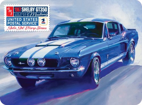 AMT - 1:25 1967 Shelby GT350 (USPS Stamp Series Collector Tin)