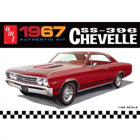 AMT - 1:25 1967 Chevrolet Chevelle SS396 autó makett