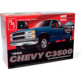   AMT - 1/25 1996 Chevrolet C-3500 Dually Pickup Easy Build autó makett