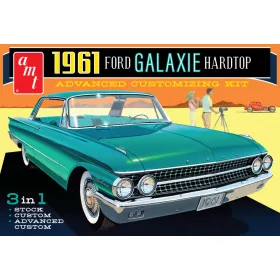 AMT - 1:25 1961 Ford Galaxie Hardtop autó makett