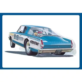 AMT - PLYMOUTH BARRACUDA FUNNY CAR HEMI HUSTLER 1966