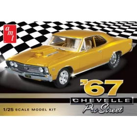 AMT - 1967 Chevy Chevelle Pro Street autó makett