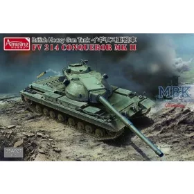   Amusing Hobby - 1:35 British Heavy Gun Tank Fv 214 Conqueror Mk Ii tank makett