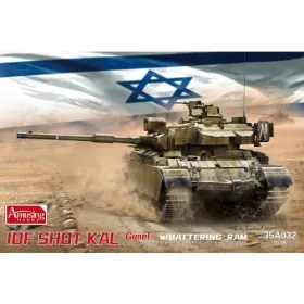   Amusing Hobby - 1:35 Israeli Medium Tank Idf Sho T Kal Gimel With Battering Ram tank makett