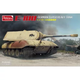  Amusing Hobby - Superheavy Tank E-100 mit Maus-Turm tank makett