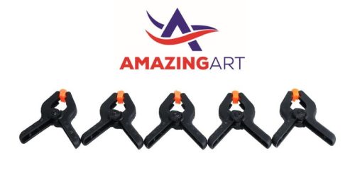 AmazingArt - Modelling Clamps 9.5 cm - 4 Pcs