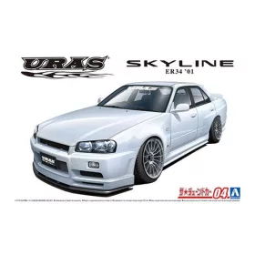 Aoshima - URAS ER34 Skyline Type-R '01 (Nissan)