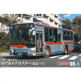 Aoshima - MITSUBISHI FUSO AERO STAR MP38 TOKYU BUS