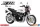 Aoshima - YAMAHA XJR400S WITH CUSTOM PARTS