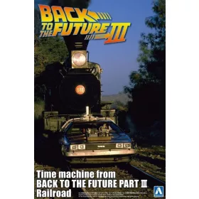   Aoshima - TIME MACHINE FROM BACK TO THE FUTURE PART III RAILROAD