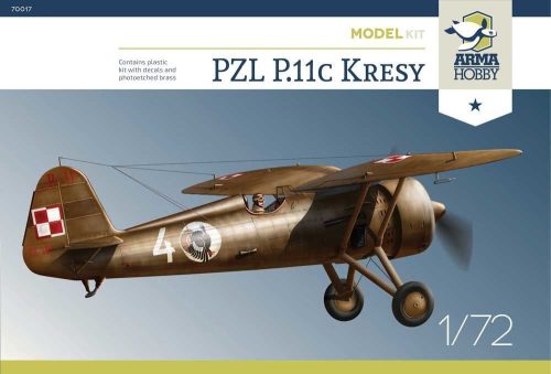 Arma Hobby - PZL P.11c Kresy Model Kit