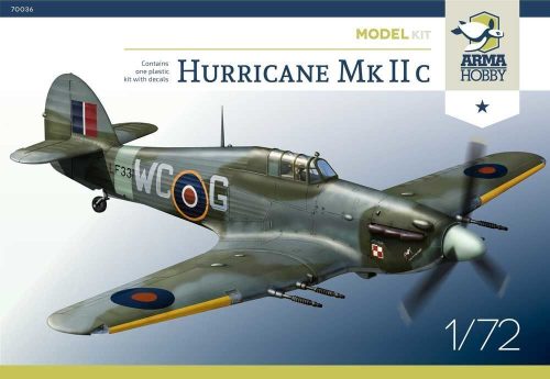 Arma Hobby - Hurricane Mk IIc Model Kit